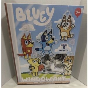 Bluey Window Art Suncatchers for Kids, Window Art Kit, Great Suncatchers Kit ...